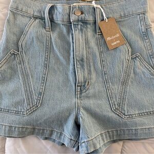 Madewell Women's Blue Denim Shorts